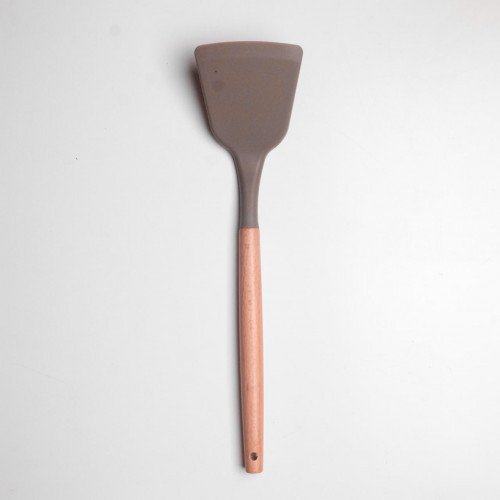 Mellow Brown Silicone Kitchen Utensil Set 8