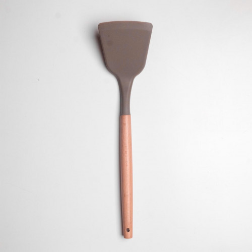 Mellow Brown Silicone Kitchen Utensil Set 8