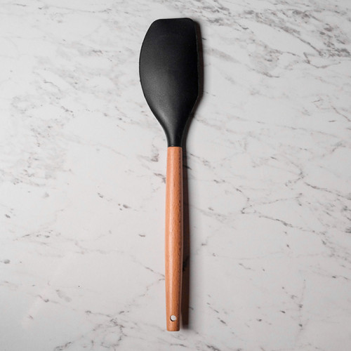 Bold Black Silicone Kitchen Utensil Set 4