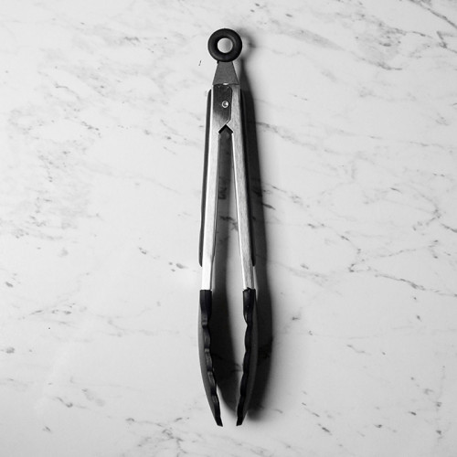 Bold Black Silicone Kitchen Utensil Set 8