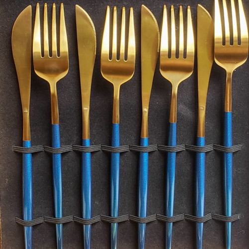 Azure Blue 16pcs Cutlery Gift Set 2