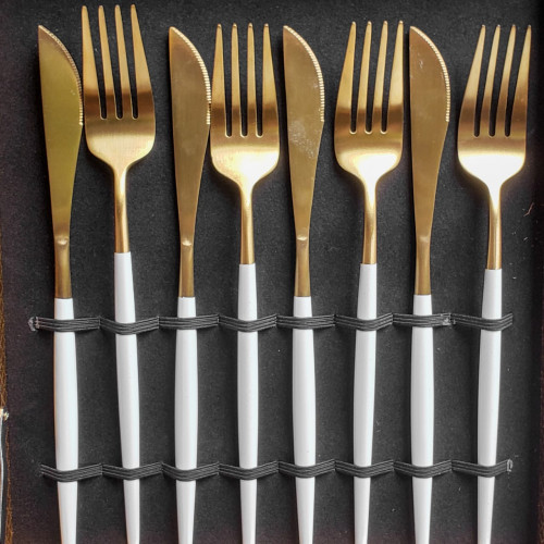 Ivory Gold 16pcs Cutlery Gift Set 2