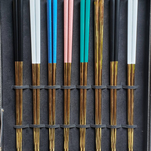 Mixed Chopsticks Cutlery Gift Set 3