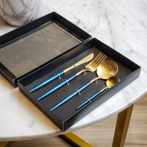Odessa Black 3pcs Cutlery Gift Set 5