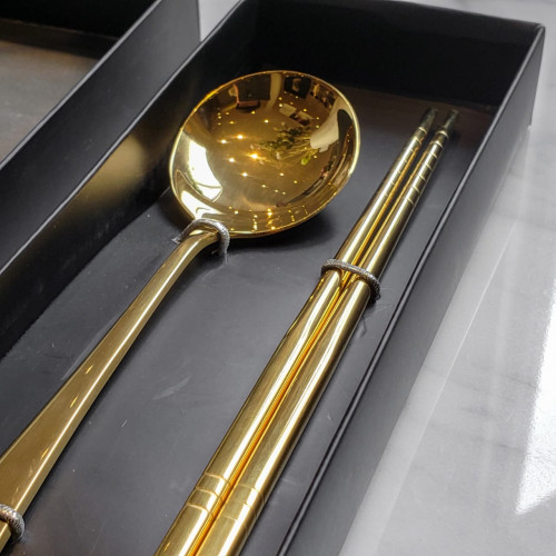 Royal Gold 2pcs Cutlery Gift Set 2