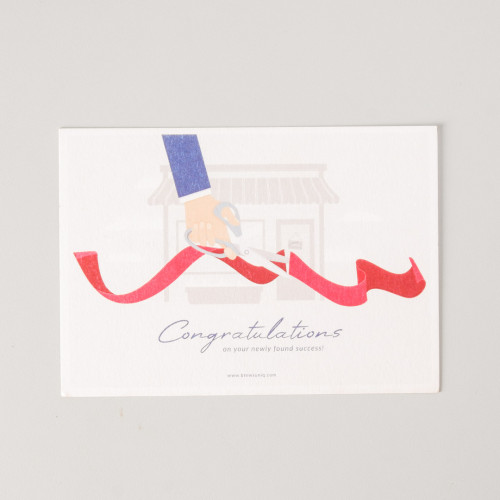 Merry Christmas Beige Theme Card 3