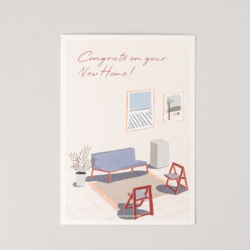 Housewarming Celebration Greeting Card