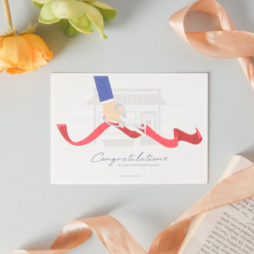 New Business Congratulations Greeting Card 3
