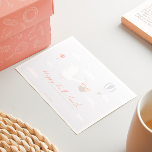 Baby Full Month Greeting Card 3