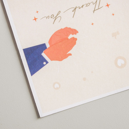 Thank You Note Greeting Card 3