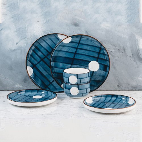Meiji Blue Blossom Series Dinnerware Set