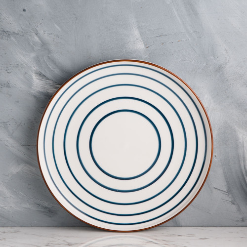 Meiji Blue Swirl Series Dinnerware Set 3