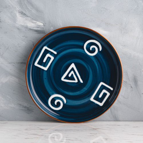 Meiji Blue Scroll Series Dinnerware Set 3