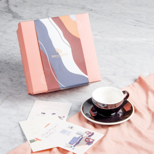 Blissful Set Pink ft. Brew Cup 150cc Black