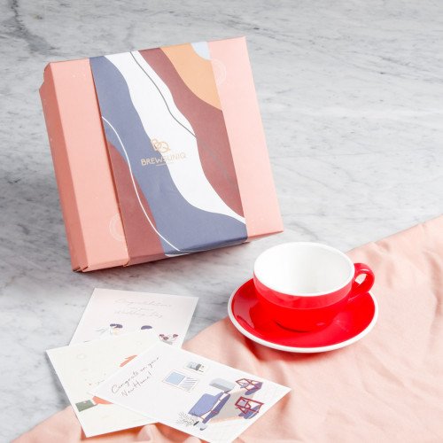Blissful Set Pink ft. Brew Cup 200cc Red