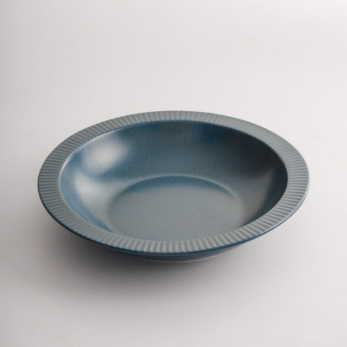 Ridged Side Royal Blue - Dinnerware Set 3