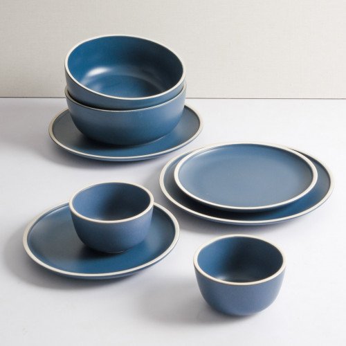 Whimsical Blue Dinnerware Set