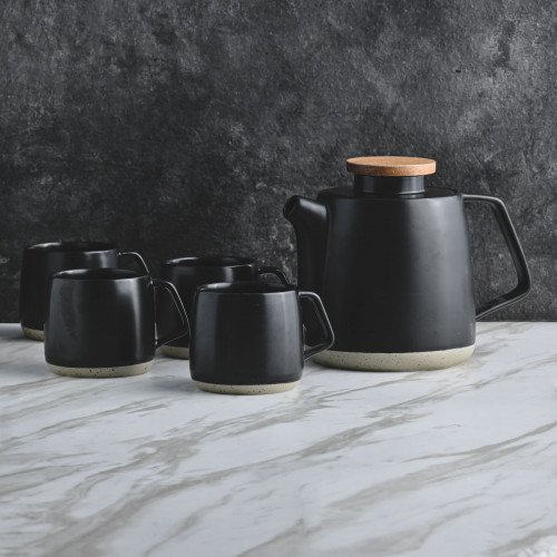Duquet Tea Set B01 Sepia Black
