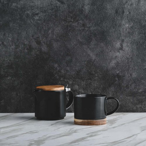 Duquet Tea Set B02 Sepia Black