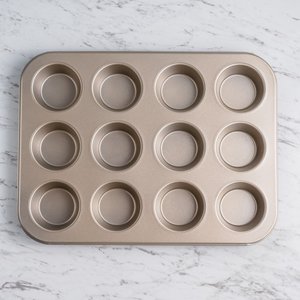 12pcs - Muffin Cake Baking Tray