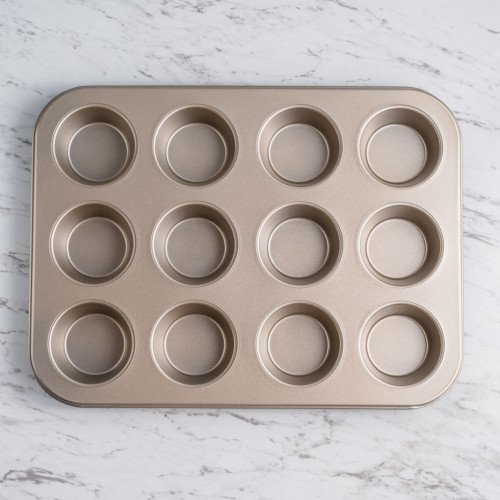 12pcs - Muffin Cake Baking Tray
