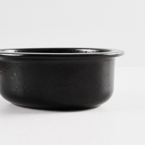 Sango Black Oval Pie Dish 13.7 x 10.4cm 2