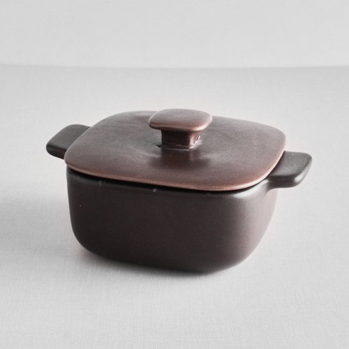 Sango Brown Mini Square Baker 12.2 x 12.2cm Set