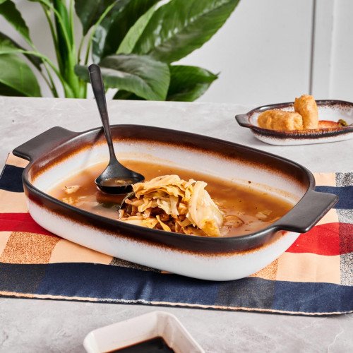 Sango Radiance Small Rectangular Baker 18.8 x 13.4cm 2