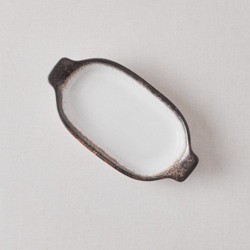 Sango Radiance Individual Oval Eared Dish 15.4 x 8.9cm 5