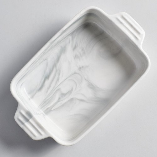Rectangular Marble Glazed Baking Pan 10" 3