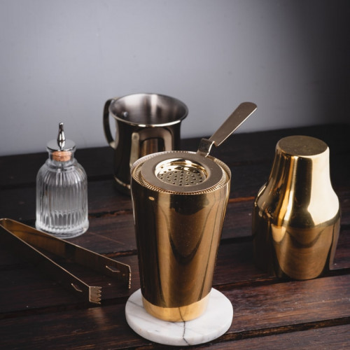 Hawthorne Ice Cocktail Strainer Black 6