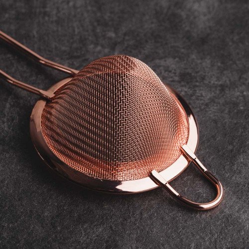 Fine Mesh Ice Cocktail Strainer Rose Gold 2