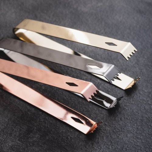 Stainless Steel Ice Tong Rose Gold 5