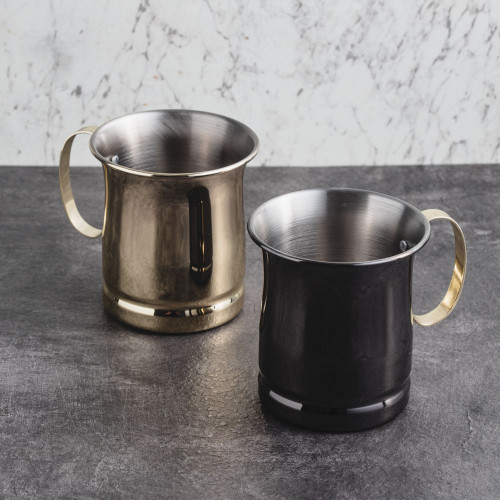 Moscow Mule Cocktail 375ml Tankard Mug Gold 4