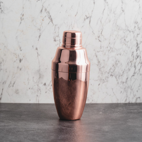 Japanese Cobbler Cocktail Shaker 500ml Rose Gold 4