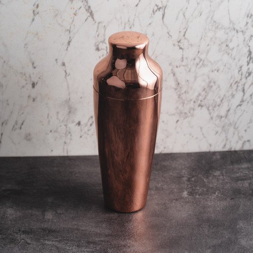 Parisian Cocktail Shaker 550ml Rose Gold 2