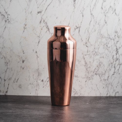 Parisian Cocktail Shaker 550ml Rose Gold 3