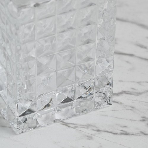 Glass Bitter Bottle Square 90ml 3