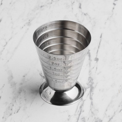 Euro Oneside Jigger 75ml Silver 3