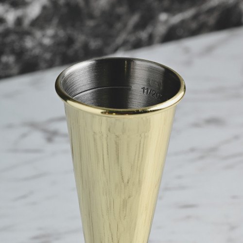 Japanese Slim Jigger Gold 30/60ml 3