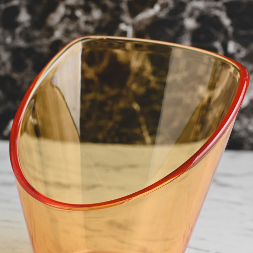 Acrylic Ice Bucket Amber 2