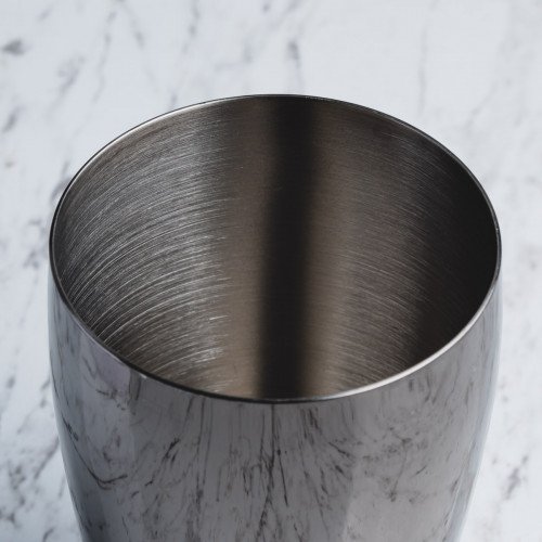 Oval 3-pieces Cocktail Shaker 500ml Black 4