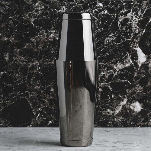 Boston Cocktail Shaker 550ml Black