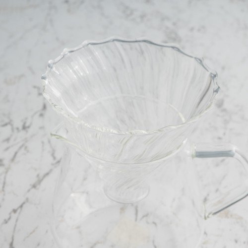 V60 Striped Glass Coffee Dripper 5