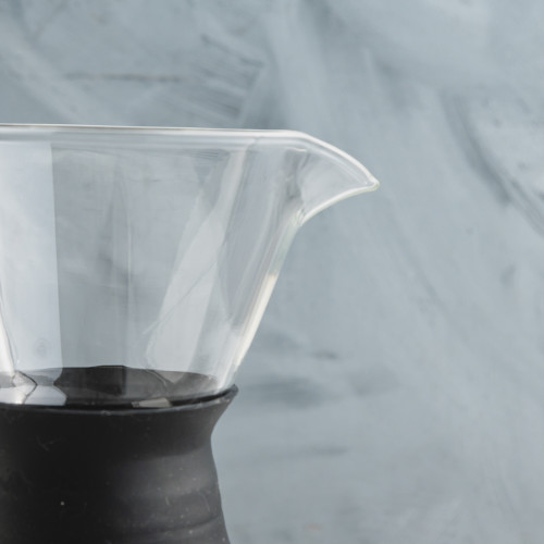Hourglass Coffee Server w Strainer 4