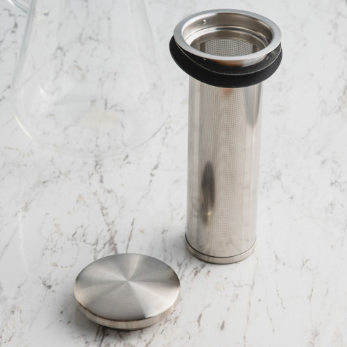 Glass Coffee Brewer w Build-In Filter Tube 1200ml 4
