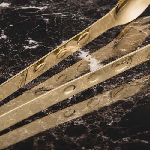 Metallic Ice Tong Gold 4