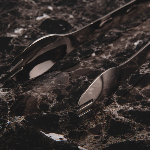 Metallic Ice Tong Gunmetal 2