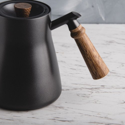Drip Style Gooseneck Kettle Black 850ml 2