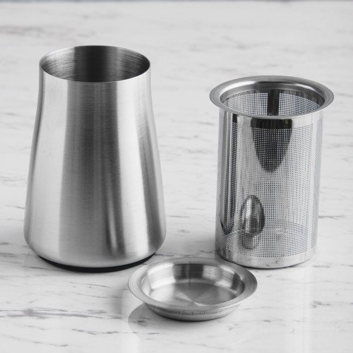 Coffee Powder Sieve Strainer Cup Silver 4